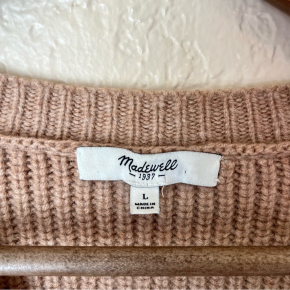 Madewell Pullover Knit Sweater Size Large - Picture 3 of 7